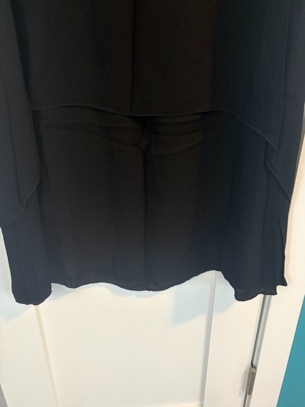 Long Sleeve V Neck Casual Irregular Hem Maxi Dress size 3XL - Picture 7 of 13